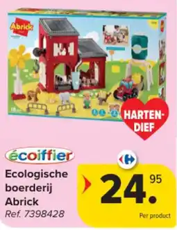 Carrefour Ecologische boerderij Abrick aanbieding