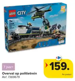 Carrefour Overval op politietrein aanbieding