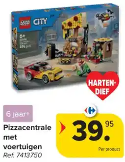 Carrefour Pizzacentrale met voertuigen aanbieding