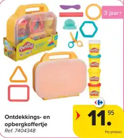 Carrefour Ontdekkings- en opbergkoffertje aanbieding
