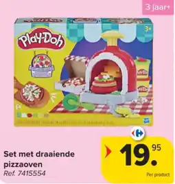 Carrefour Set met draaiende pizzaoven aanbieding
