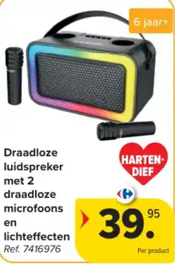 Carrefour Draadloze luidspreker aanbieding