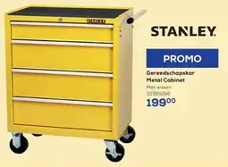 Supra Bazar Stanley Gereedschapskar metal cabinet aanbieding