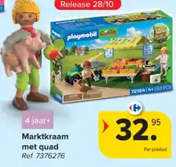 Carrefour Marktkraam met quad aanbieding