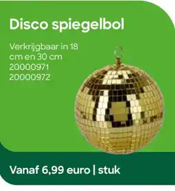AVA Disco spiegelbol aanbieding