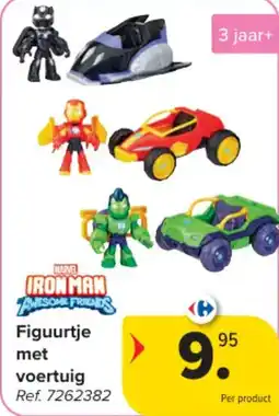 Carrefour Figuurtje met voertuig aanbieding