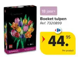 Carrefour Boeket tulpen aanbieding