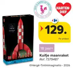 Carrefour Kuifje maanraket aanbieding