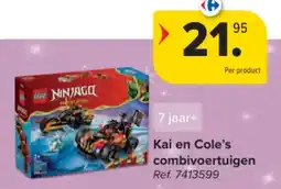 Carrefour Kai en Cole's combivoertuigen aanbieding