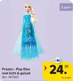 Carrefour Frozen - Pop Elsa aanbieding