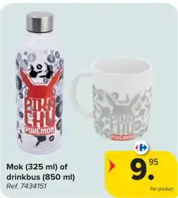 Carrefour Mok of drinkbus aanbieding