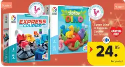Carrefour Tiptoe Dino of Express Courier aanbieding