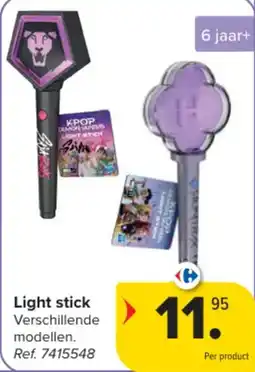 Carrefour Light stick aanbieding