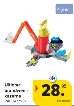 Carrefour Ultieme brandweerkazerne aanbieding