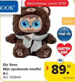 Carrefour Elo Yeno Mijn sprekende knuffel A.I. aanbieding