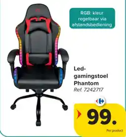 Carrefour Led-Gamingstoel Phantom aanbieding
