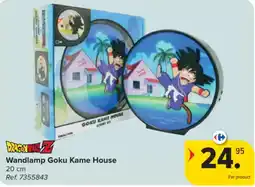 Carrefour Wandlamp Goku Kame House aanbieding
