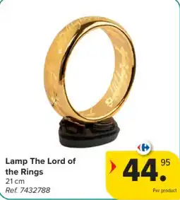 Carrefour Lamp The Lord of the Rings aanbieding