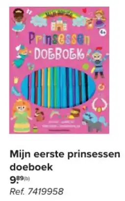 Carrefour Mijn eerste prinsessen doeboek aanbieding