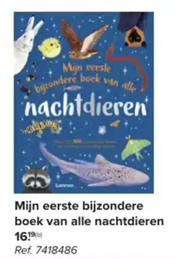 Carrefour Mijn eerste bijzondere boek van alle nachtdieren aanbieding