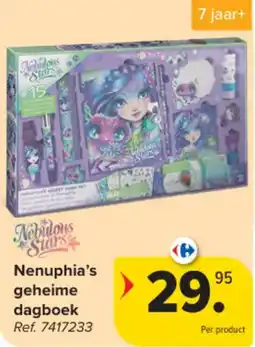 Carrefour Nenuphia's geheime dagboek aanbieding
