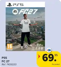 Carrefour PS5 FC 27 aanbieding
