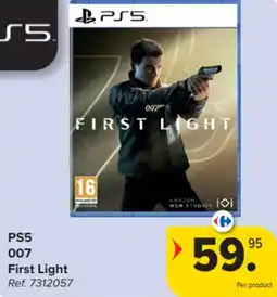 Carrefour PS5 007 First Light aanbieding