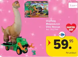 Carrefour Voertuig Megasaurus Dino Rescue aanbieding