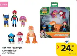 Carrefour Set met figuurtjes Dino Rescue aanbieding