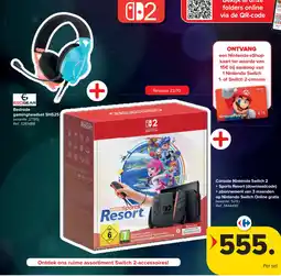 Carrefour Bedrade + Nintendo Switch 2 aanbieding