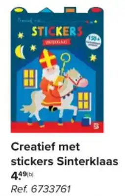 Carrefour Creatief met stickers Sinterklaas aanbieding