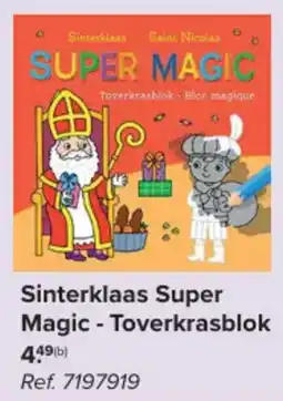Carrefour Sinterklaas Super Magic - Toverkrasblok aanbieding