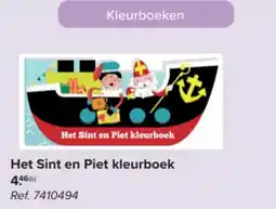 Carrefour Het Sint en Piet kleurboek aanbieding