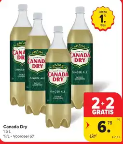Carrefour Market Canada dry ginger ale aanbieding
