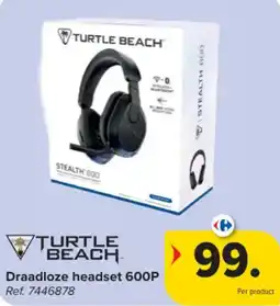 Carrefour Draadloze headset 600P aanbieding