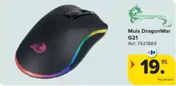 Carrefour Muis DragonWar G21 aanbieding
