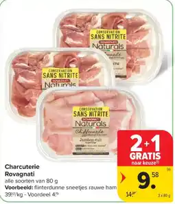 Carrefour Market Charcuterie Rovagnati aanbieding