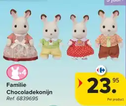 Carrefour Familie Chocoladekonijn aanbieding