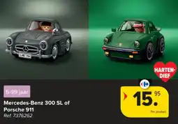 Carrefour Mercedes-Benz 300 SL of Porsche 911 aanbieding