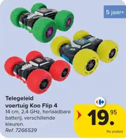 Carrefour Telegeleid voertuig Koo Flip 4 aanbieding