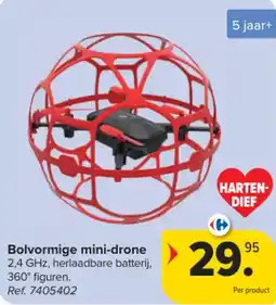 Carrefour Bolvormige mini-drone aanbieding