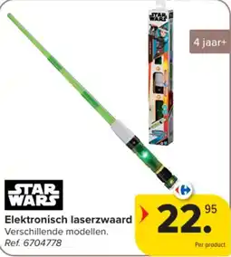 Carrefour Elektronisch laserzwaard aanbieding