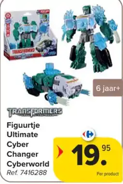 Carrefour Figuurtje Ultimate Cyber Changer Cyberworld aanbieding