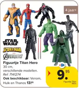 Carrefour Figuurtje Titan Hero aanbieding