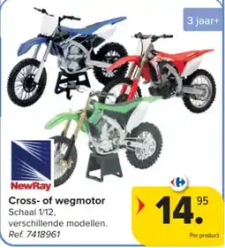 Carrefour Cross- of wegmotor aanbieding