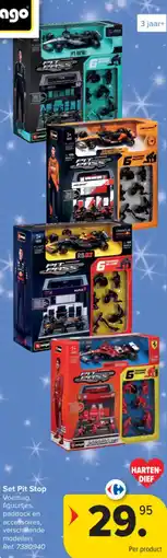 Carrefour Set Pit Stop aanbieding