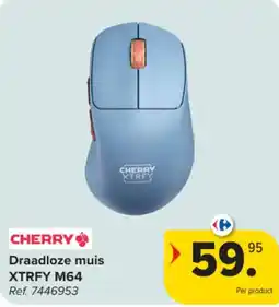 Carrefour draadloze muis xtrfy m64 aanbieding