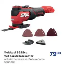 Supra Bazar Multitool 3622ca met borstelloze motor aanbieding
