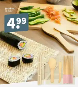 Wibra Sushi kit 14-delig aanbieding