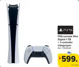 Carrefour PS5-console Slim aanbieding